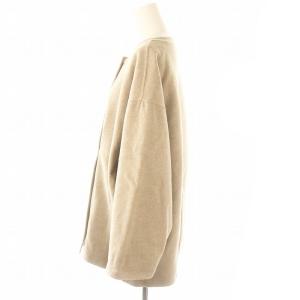 SLOBE IENA ハミルトン HAMILTON ダブルフェイスウールショートコクーンコート アウター F ベージュ /YQ