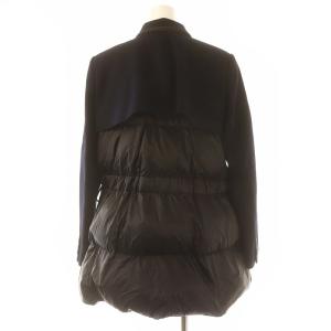 sacai Wool Melton x Puffer Jacket 2 ネイビー