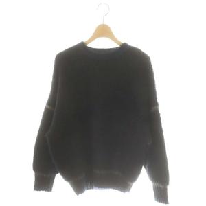 24AW MOHAIR PULLOVER  1 ブラック ネイビー グレー