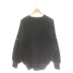 CFCL 24AW MOHAIR PULLOVER  1 ブラック ネイビー グレー
