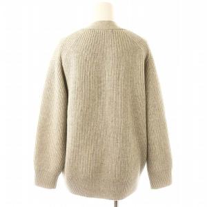 23区 24AW カシミヤブレンド ニット カーディガン 長袖 32 グレー /HK OS