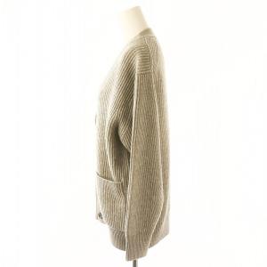 23区 24AW カシミヤブレンド ニット カーディガン 長袖 32 グレー /HK OS
