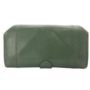 HIROKO HAYASHI 長財布 二つ折り レザー 緑色 グリーン /YO8 SH