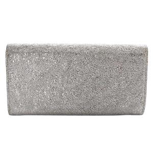 GOLDEN GOOSE 長財布 二つ折り レザー シルバー色