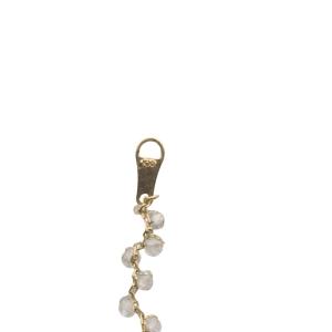 agete スパークル ブレスレット SPARKLE BRACELET K10 ゴールド 白 ホワイト