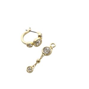 SWAROVSKI  Imber ドロップピアス ゴールド色