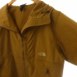 THE NORTH FACE ファイヤーフライ ジャケット ブルゾン フルジップフード付き S マスタードイエロー /YQ OS