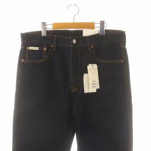 Calvin Klein 近年モデル 90s ストレート クラシックジーンズ デニムパンツ W34 L32 紺 ネイビー 40EM714