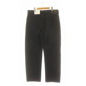 Calvin Klein 近年モデル 90sストレート ブラックジーンズ デニムパンツ W34 L32 濃紺 ネイビー 40EM716
