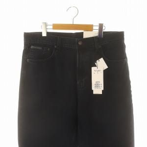 Calvin Klein 近年モデル 90sストレート ブラックジーンズ デニムパンツ W34 L32 濃紺 ネイビー 40EM716