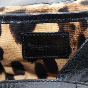 DOLCE&GABBANA Miss Romantique ハンドバッグ レザー 黒 ブラック /AN1 OF