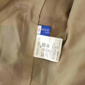 BLUE LABEL CRESTBRIDGE チェック シャツ切替オールインワン サロペット 半袖 ショートパンツ 36 黒 赤 レッド ブラック