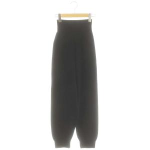 23SS 裾リブニットパンツ ジョガー イージー S 紺 ネイビー /DO OS