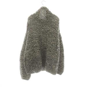 SEEALL Hand Oversized High NECK Sweater ニット セーター 長袖 ハイネック 2