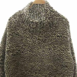 SEEALL Hand Oversized High NECK Sweater ニット セーター 長袖 ハイネック 2