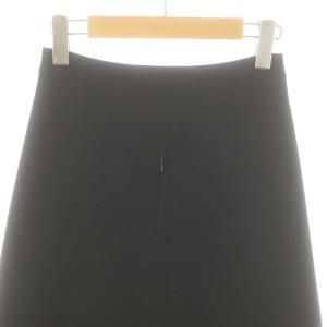 L'Appartement Knit Flare Skir ニット フレア スカート ロング ミモレ 黒 ブラック /MF OS