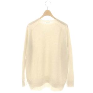 MUSE de Deuxieme Classe CAPRI クルーネックプルオーバー ニット セーター 長袖 ウール ライトベージュ /MF OS