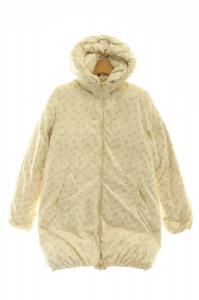 franche lippée ダウンコート ダウンジャケット リバーシブル フード M アイボリー