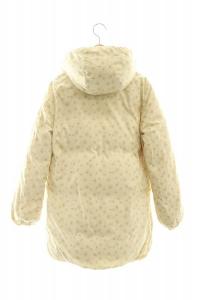 franche lippée ダウンコート ダウンジャケット リバーシブル フード M アイボリー