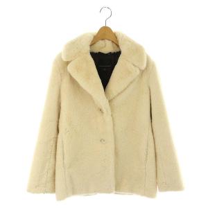 フェイクファージャケット アウター XS アイボリー /KO OS