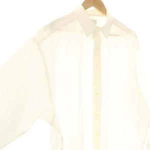 HYKE 24SS T/C BIG SHIRT シャツ 長袖 チュニック 1 オフホワイト