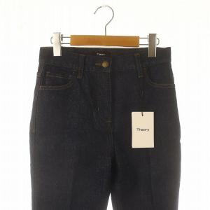 Theory 22AW CLASSIC ST DENIM TREECA D FI デニムパンツ ジーンズ テーパード ストレッチ 024