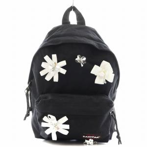 × イーストパック EASTPAK バックパック リュックサック ビジュー 黒 ブラック