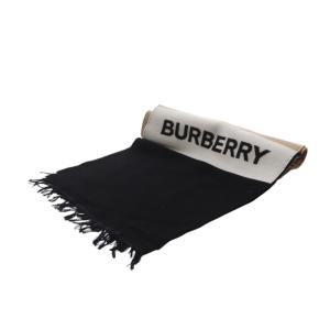 マフラー ウール ブラウン ブラック ホワイト