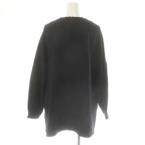 Theory VERSA LEIA ブラウス プルオーバー 長袖 38 濃紺 ダークネイビー