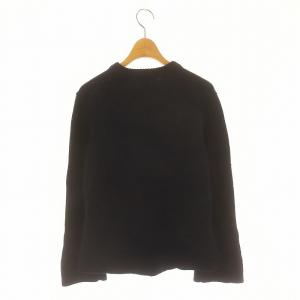 Theory 23AW Felted Mouline CN Side Slit PO ニット セーター 長袖 ウール混