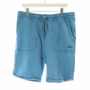 スウェットショートパンツ イージー ハーフ L 青 ブルー /AT OS SH