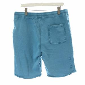 REPLAY スウェットショートパンツ イージー ハーフ L 青 ブルー /AT OS SH