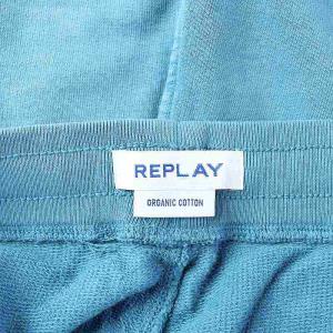 REPLAY スウェットショートパンツ イージー ハーフ L 青 ブルー /AT OS SH