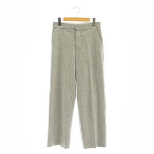 WINTER1 ウールフラノパンツ 36 ライトグレー