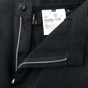 Tao ウール ワイドパンツ クロップド センタープレス M 黒 ブラック