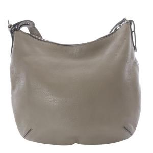 HIROFU Sollo ショルダーバッグ レザー グレージュ