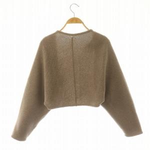 FOXEY Bolero Chaton カシミヤボレロカーディガン カシミヤ グレージュ