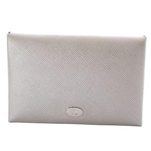 French Card Case カードケース 名刺入れ カーフレザー シルバー色