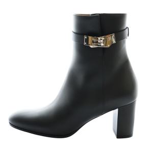 ショートブーツ サンジェルマン 38 ブラック