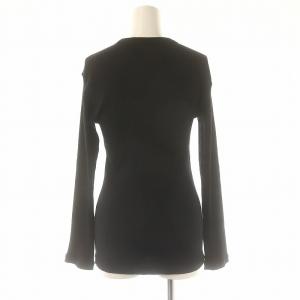 Deuxieme Classe dignity Tシャツ カットソー 長袖 コットン 黒 ブラック /DO OS