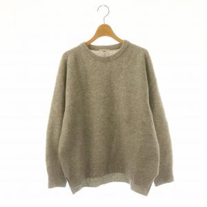 24AW POOGINOOK WOOL クルーネックラグランプルオーバー ニット セーター 長袖 ウール