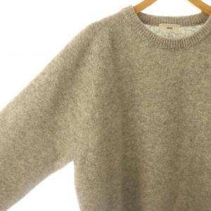 IENA 24AW POOGINOOK WOOL クルーネックラグランプルオーバー ニット セーター 長袖 ウール