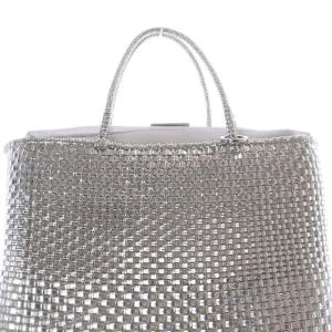 ANTEPRIMA インナーバッグ付き イントレッチオ ワイヤーバッグ シルバー色 PB15F07176