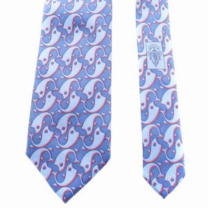 GUCCI レギュラータイ ネクタイ 総柄 シルク 絹 紫 パープル /AN22 OF OH