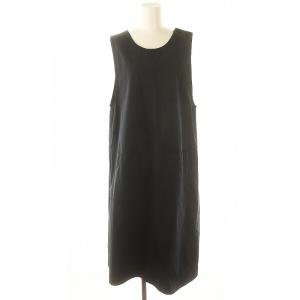 23SS GARMENT DYE LIGHTWEIGHT PLAINWEAVE ノースリーブワンピース