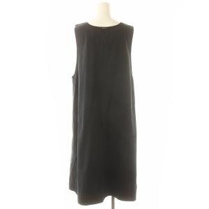 MHL. 23SS GARMENT DYE LIGHTWEIGHT PLAINWEAVE ノースリーブワンピース