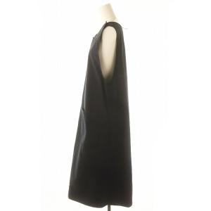 MHL. 23SS GARMENT DYE LIGHTWEIGHT PLAINWEAVE ノースリーブワンピース