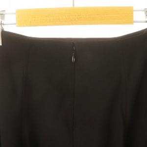 ENFOLD 22SS ソフトトロピカル Vase Balloon SKIRT バルーンスカート ロング 切替 38 黒 ブラック