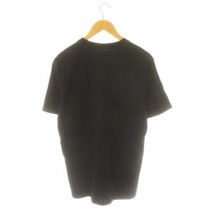 GIVENCHY BW700D3015 デストロイ加工ロゴTシャツ カットソー 半袖 ダメージ加工 XS 黒 白 ブラック ホワイト