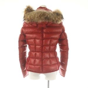 MONCLER ARMOISE ファー付き ダウンジャケット 1 レッド